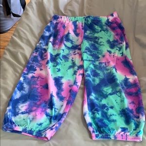Tie dye pants